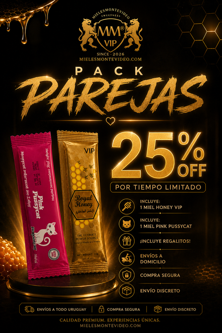 Duo Passion: Pink Pussycat + Royal Honey (25%OFF)