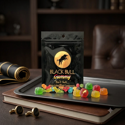 🖤Black Bull Gummy — Potencia Masculina al Instante🖤
