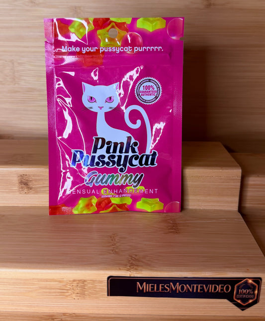 Pink Pussycat Luxury Gummies: El Secreto del Placer Femenino x3