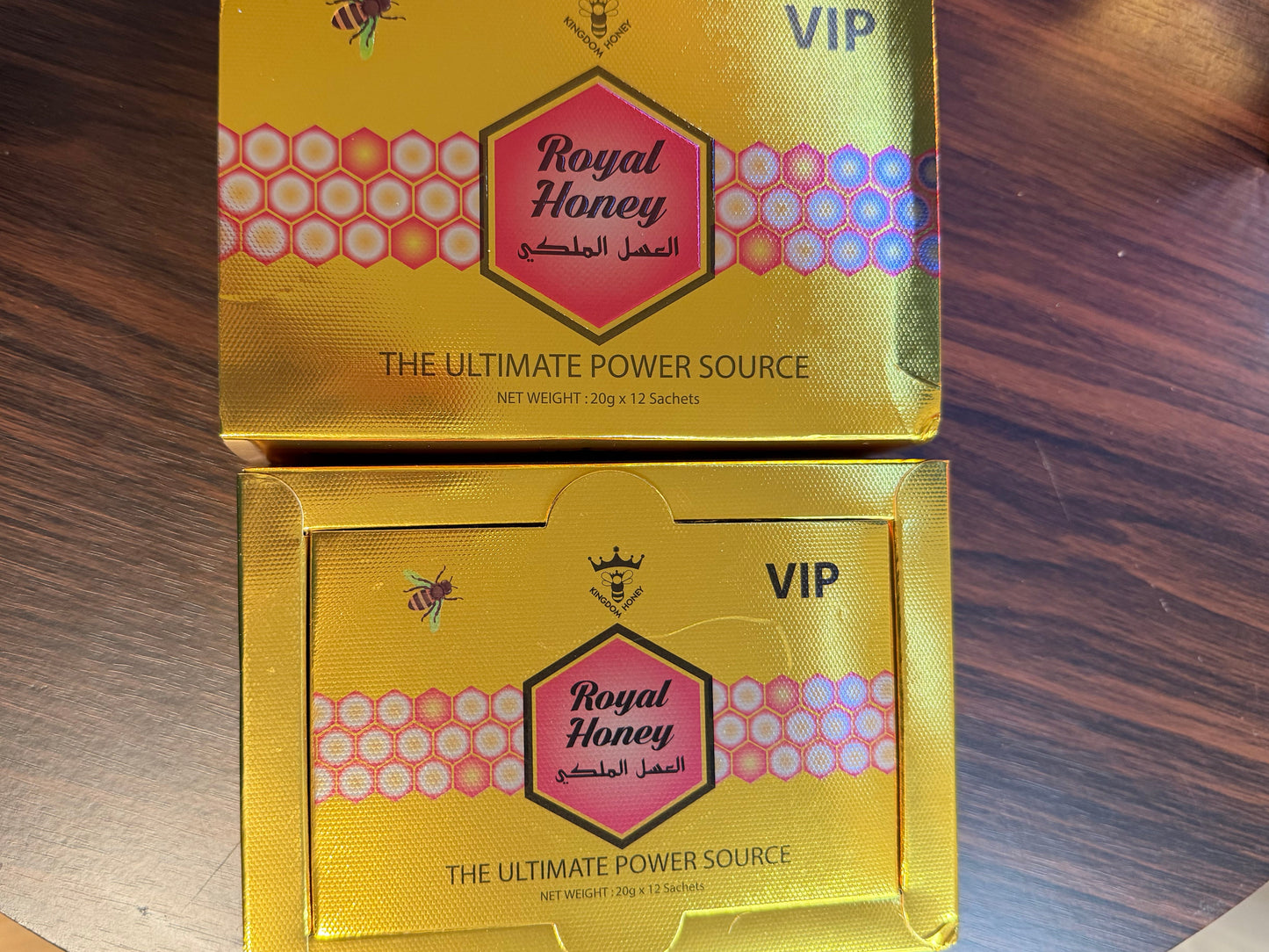 CAJA 12 MIELES ROYAL HONEY 🏆V.I.P 12x20G ~12~ SOBRES✅ 40% Dto OFF