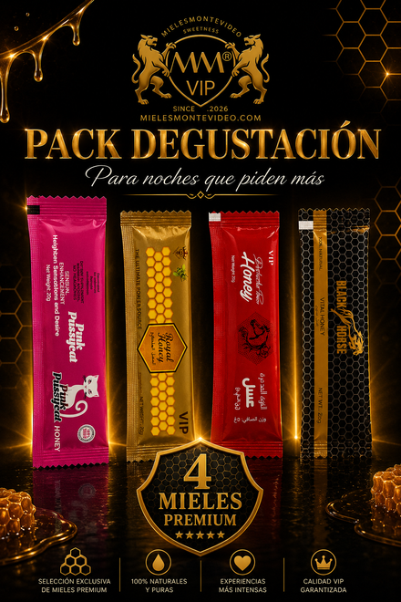 Pack Degustación — 4 Mieles Premium👑