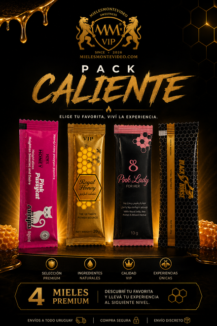 🔥 Pack Caliente — 4 Mieles Premium 🔥