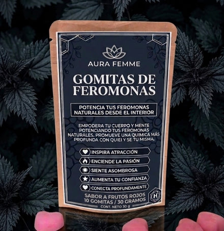 •Aura Femme• (GOMITAS DE FEROMONAS VIP)x20