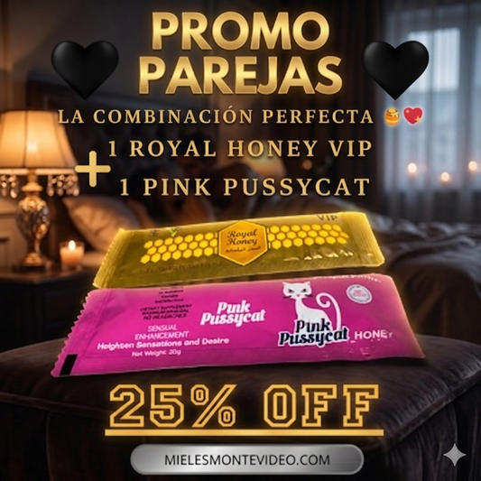 Duo Passion: Pink Pussycat + Royal Honey (25%OFF)