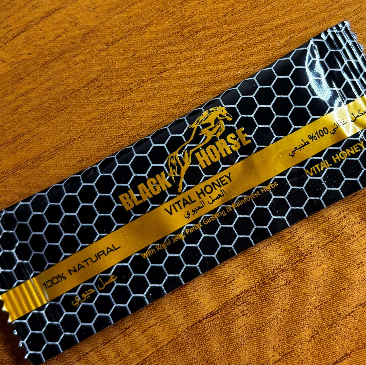 1 SOBRE DE MIEL Black Horse Honey – 10mg